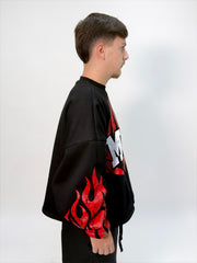 Felpa OVER FLAMES